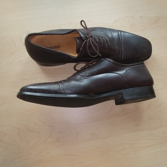 Magnanni cap toe dark brown cap toe dress oxford main image 9